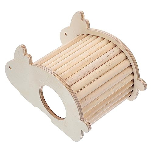 Yardwe Elegantes Hamsterversteck Aus Holz Leiter Haustierbedarf Für Hamster Chinchilla Bemalbares Haustierspielzeug Yardwe Elegantes Hamsterversteck Aus Holz Leiter Haustierbedarf Für Hamster Chinchilla Bemalbares Haustierspielzeug von Yardwe