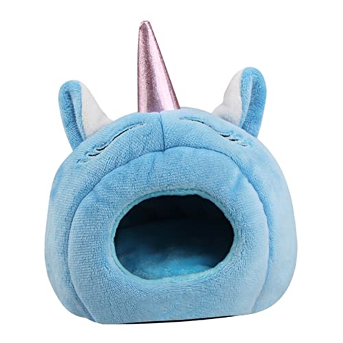Yardwe Hamsternest Tierbett kanninchenhäuser Hamsterbiss nagerhaus petbett Hasenschloss für Kaninchen Haustier-Schlafbett Hamster-Plüsch-Versteck Hamster warmes kurzer Plüsch Blue Yardwe Hamsternest Tierbett kanninchenhäuser Hamsterbiss nagerhaus petbett Hasenschloss für Kaninchen Haustier-Schlafbett Hamster-Plüsch-Versteck Hamster warmes kurzer Plüsch Blue von Yardwe