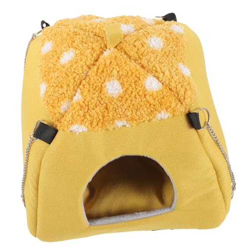 Yardwe Hamsterhängematte Und Hamsterhütte Für Kleine Haustiere Warmes Versteck Und Stabiles Schlafhaus Schwamm Geeignet Für Hamster Frettchen Meerschweinchen Und Andere von Yardwe