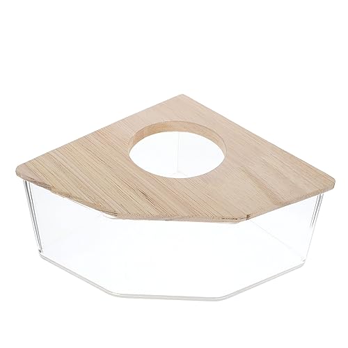 Yardwe Transparente Sandbad Box Für Hamster Und Kleintiere Multifunktionale Chinchilla Badewanne Leicht Zu Reinigen Und Praktisch Als Toilette Für Frische Und Saubere Haustierpflege von Yardwe