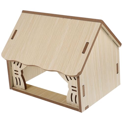 Yardwe Kleintierhaus Aus Holz Für Hamster Sicheres Und Langlebiges Spielzeug Für Aktive Kleintiere Sorgt Für Spaß Und Komfort Im Gehege Zum Ausruhen Und Spielen Yardwe Kleintierhaus Aus Holz Für Hamster Sicheres Und Langlebiges Spielzeug Für Aktive Kleintiere Sorgt Für Spaß Und Komfort Im Gehege Zum Ausruhen Und Spielen von Yardwe