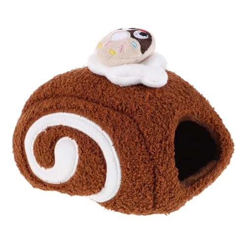 Yardwe Hamsterversteck aus Baumwolle Rollendes Design für Gemütliches Winter Nest für Kleine Haustiere Pflegeleicht und Vielseitig Einsetzbar Schlafhaus für Hamster und Kleine Nagetiere Yardwe Hamsterversteck aus Baumwolle Rollendes Design für Gemütliches Winter Nest für Kleine Haustiere Pflegeleicht und Vielseitig Einsetzbar Schlafhaus für Hamster und Kleine Nagetiere von Yardwe