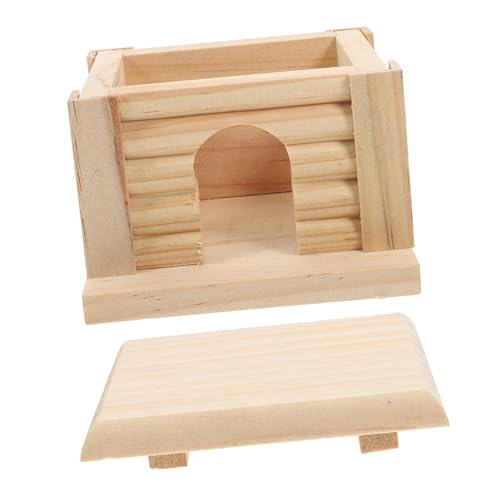 Yardwe Kleintierhaus Aus Holz Für Hamster All-in-Space Für Meerschweinchen Chinchillas Ratten Spielzeug Unterschlupf von Yardwe