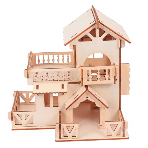 Yardwe Modernes Zweistöckiges Hamsterversteck Mit Treppe Stilvolles Nest Für Hamsterspielzeug Yardwe Modernes Zweistöckiges Hamsterversteck Mit Treppe Stilvolles Nest Für Hamsterspielzeug von Yardwe