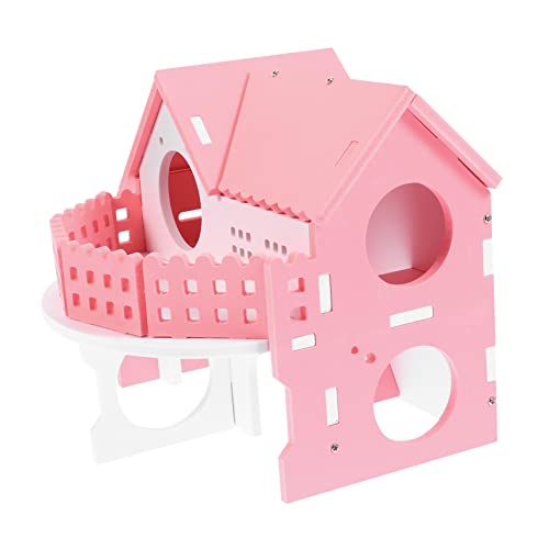 Yardwe Hamstervilla Wurf Klein Laufstall Hamster Toilette Tunnel Mini Versteck Haustiere Winzig Gemütlich Häuser Ort Hamsterhaut Betthamster Nest Plüsch Rosa PVC Yardwe Hamstervilla Wurf Klein Laufstall Hamster Toilette Tunnel Mini Versteck Haustiere Winzig Gemütlich Häuser Ort Hamsterhaut Betthamster Nest Plüsch Rosa PVC von Yardwe