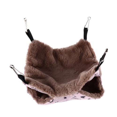 Yardwe Hamster Hängematte Aus Plüsch Warme Winterhängematte Für Haustiere Dicke Und Bequeme Schlafnest Für Kleintiere Für Käfige Spielplatz Yardwe Hamster Hängematte Aus Plüsch Warme Winterhängematte Für Haustiere Dicke Und Bequeme Schlafnest Für Kleintiere Für Käfige Spielplatz von Yardwe