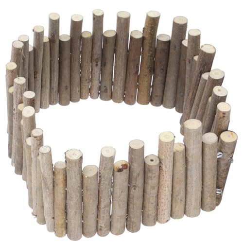 Yardwe Holz Hamster Zaun Spielzeug Haustier Käfig Ornament Haustier Training Zaun 50cm Yardwe Holz Hamster Zaun Spielzeug Haustier Käfig Ornament Haustier Training Zaun 50cm von Yardwe