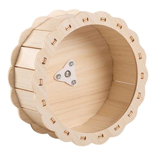Yardwe Laufrad Für Haustiere Aus Holz Für Hamster Laufspielzeug Leise Bequem Sonnenblumenmuster 1 Stück Für Kleintiere Yardwe Laufrad Für Haustiere Aus Holz Für Hamster Laufspielzeug Leise Bequem Sonnenblumenmuster 1 Stück Für Kleintiere von Yardwe