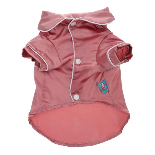 Yardwe Haustier-Pyjama Hundestichkostüm Hunde-Hoodie hundeschuhe mit reißverschluss für Hunde Zubehör hundemantel Dog Raincoat Hundekleidung Baumwollkleidung für Haustiere Polyester Rosa Yardwe Haustier-Pyjama Hundestichkostüm Hunde-Hoodie hundeschuhe mit reißverschluss für Hunde Zubehör hundemantel Dog Raincoat Hundekleidung Baumwollkleidung für Haustiere Polyester Rosa von Yardwe