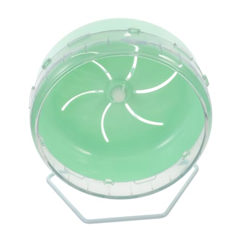 Yardwe Leises Laufrad Für Eichhörnchen Haustierspielzeugrolle Mit Ruhefläche 22 cm Durchmesser Für Eichhörnchen Zufällige Farbe von Yardwe