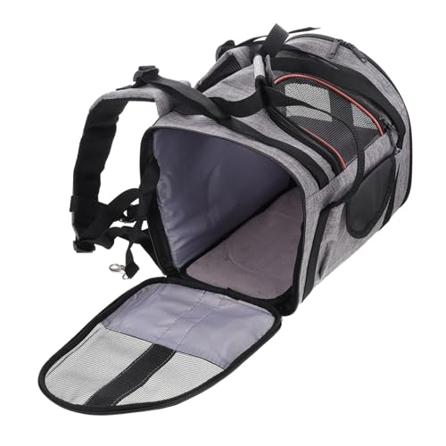 Yardwe Atmungsaktive Pet Tragetasche Für Haustiere Multifunktionale Reisetasche Für Hunde Und Katzen Bequemer Katzenrucksack Mit Großem Fenster Und Verstellbaren Schultergurten Yardwe Atmungsaktive Pet Tragetasche Für Haustiere Multifunktionale Reisetasche Für Hunde Und Katzen Bequemer Katzenrucksack Mit Großem Fenster Und Verstellbaren Schultergurten von Yardwe