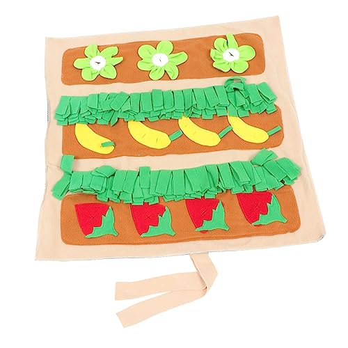 Yardwe Schnüffelmatte Für Kaninchen Pet Bunny Futter Suche Matte Futtermatte Für Haustiere Futtersuche Für Kaninchen Und Welpen von Yardwe
