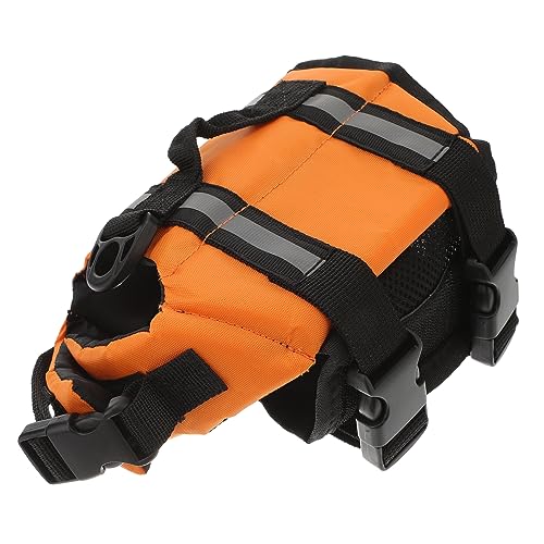 Yardwe Haustier Schwimmweste Für Verstellbare Mit Reflektierenden XXS Orange Lebensretter Für Haustiere Für Beim Schwimmen Am von Yardwe