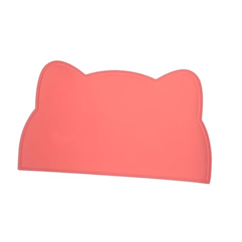 Yardwe Tischset Für Katzenfutter Und Wasserbecher Auffangmatte Für Haustierfutter Leicht Zu Reinigen Und Schützt Böden Vor Verschüttungen von Yardwe