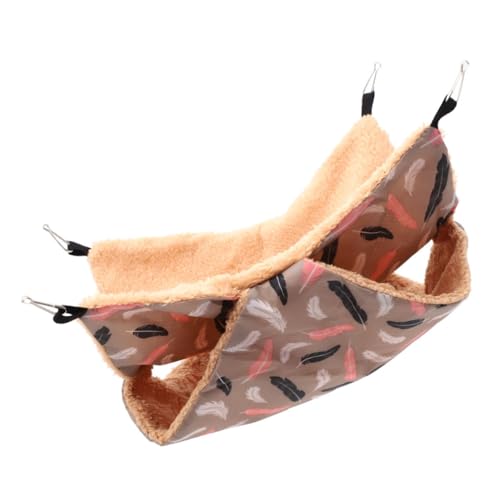 Yardwe Nagetierverstecke Für Kleintiere Haustierkäfig-hängematte Weiche Baumwolle Meerschweinchenbett Warm Und Zart von Yardwe