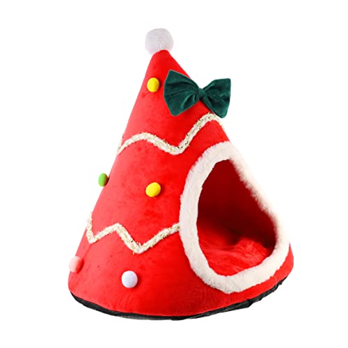 Yardwe Haustier Weihnachtsnest Kleine Hundehütte im Freien Kratzbaum Weihnachten Katzenhaus Weihnachtsdekoration Haustierkissen Weihnachten Haustierbett Weihnachtskatzenbett Stoff rot Yardwe Haustier Weihnachtsnest Kleine Hundehütte im Freien Kratzbaum Weihnachten Katzenhaus Weihnachtsdekoration Haustierkissen Weihnachten Haustierbett Weihnachtskatzenbett Stoff rot von Yardwe