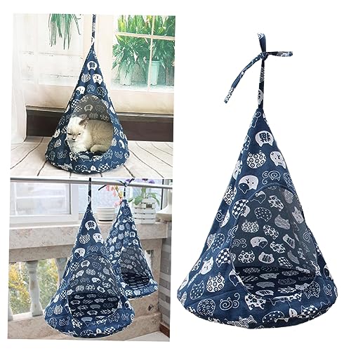 Yardwe Hängemattenbett Für Haustiere Katzenwiege Stabile Katzenkäfig-hängematte Leichtes Kompaktes Multifunktionales Katzenbettkissen Yardwe Hängemattenbett Für Haustiere Katzenwiege Stabile Katzenkäfig-hängematte Leichtes Kompaktes Multifunktionales Katzenbettkissen von Yardwe