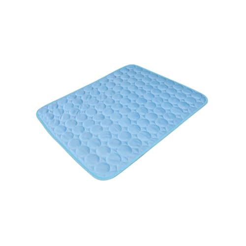 Yardwe Kühlmatte für Haustiere Selbstkühlendes Kissen für Hunde Katzen und Kleintiere – 50X40cm Atmungsaktive Sommerunterlage mit Wärmeableitung Yardwe Kühlmatte für Haustiere Selbstkühlendes Kissen für Hunde Katzen und Kleintiere – 50X40cm Atmungsaktive Sommerunterlage mit Wärmeableitung von Yardwe
