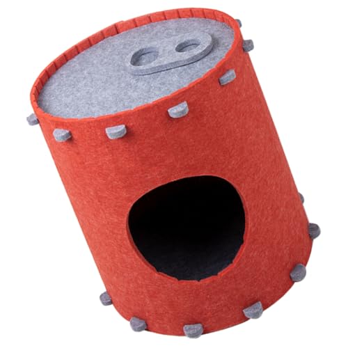 Yardwe Luxuriöses Katzenhaus Großes Katzennest Schlafbett Für Haustiere Kratzfestes Material Yardwe Luxuriöses Katzenhaus Großes Katzennest Schlafbett Für Haustiere Kratzfestes Material von Yardwe