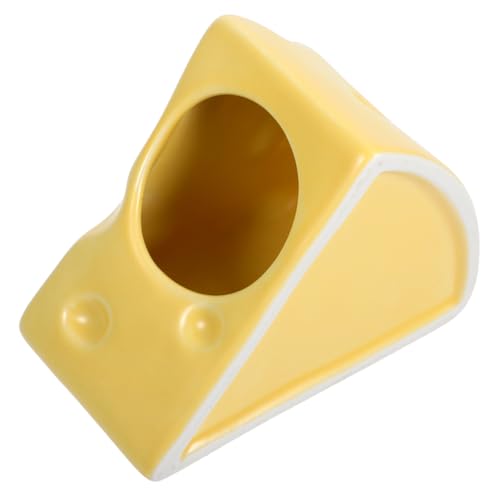 Yardwe Ceramic Hamster Nest Für Kleine Haustiere Kühles Käse-Design Idealer Rückzugsort Leicht Zu Reinigen Sicher Und Dekorativ Für Ganzjährige Nutzung Yardwe Ceramic Hamster Nest Für Kleine Haustiere Kühles Käse-Design Idealer Rückzugsort Leicht Zu Reinigen Sicher Und Dekorativ Für Ganzjährige Nutzung von Yardwe