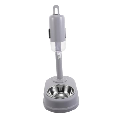 Yardwe Haustierdiät Katzenfutterschale Welpen -fütterungsschale Futterspender Für Katzen Katze Wasserspender Flasche Automatische Wassernäpfe Futterspender Für Welpen Plastik Grey Yardwe Haustierdiät Katzenfutterschale Welpen -fütterungsschale Futterspender Für Katzen Katze Wasserspender Flasche Automatische Wassernäpfe Futterspender Für Welpen Plastik Grey von Yardwe