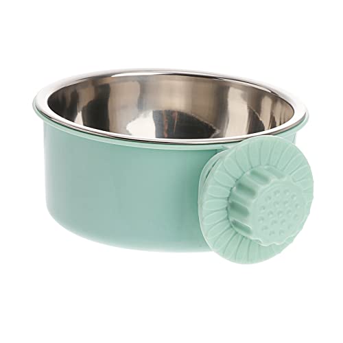 Yardwe Haustierhänge rostfreier Stahlschale Welpe Wasser drinnen Beständig pet Water Bowl katzennäpfe Futterautomat für Haustiere Hundefutter Haustiernapf Green Yardwe Haustierhänge rostfreier Stahlschale Welpe Wasser drinnen Beständig pet Water Bowl katzennäpfe Futterautomat für Haustiere Hundefutter Haustiernapf Green von Yardwe
