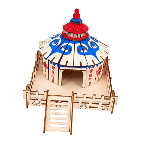 Yardwe Hamsterversteck Und Dekoratives Nagerhaus Spiel Und Schlafplatz Für Hamster Und Meerschweinchen Aus Holz Warmhaltend -fähig Für Kleine Haustiere Yardwe Hamsterversteck Und Dekoratives Nagerhaus Spiel Und Schlafplatz Für Hamster Und Meerschweinchen Aus Holz Warmhaltend -fähig Für Kleine Haustiere von Yardwe