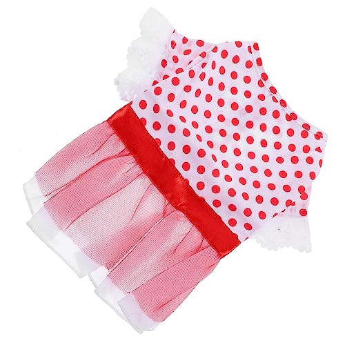 Yardwe Haustierkleid Für Atmungsaktive Sommerkleidung Für Kleine Und Katzen Rotes Prinzessinnen Outfit Süße Haustiermode Yardwe Haustierkleid Für Atmungsaktive Sommerkleidung Für Kleine Und Katzen Rotes Prinzessinnen Outfit Süße Haustiermode von Yardwe