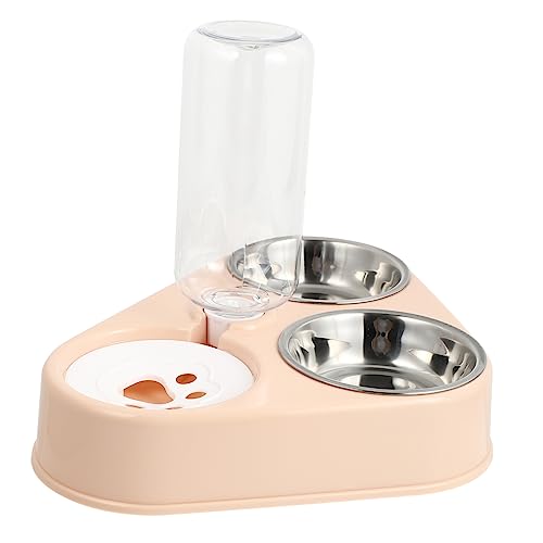 Yardwe Haustiernapf mit Automatischem Wasserspender Rutschfester Futter und Trinknapf für Katzen und Abnehmbar und Hygienisch für Sauberes und Fressen Yardwe Haustiernapf mit Automatischem Wasserspender Rutschfester Futter und Trinknapf für Katzen und Abnehmbar und Hygienisch für Sauberes und Fressen von Yardwe