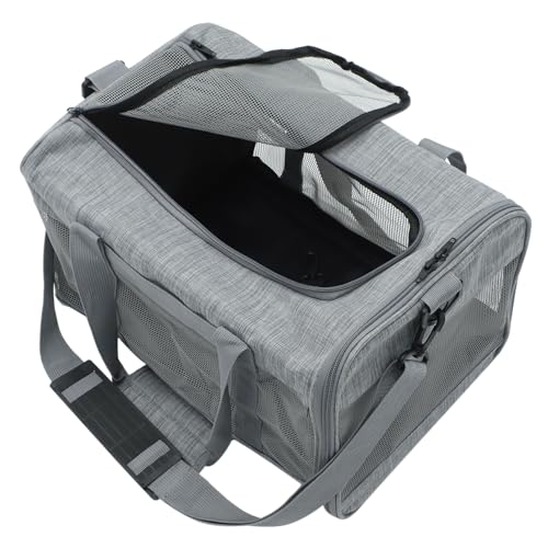 Yardwe Haustiertasche tiertransporttasche hundekäfig Hundeträger Dog cage Katzen Rucksack Hundetasche gießen hundekotbeutel Tragbare Transportbox für Katzen Outdoor-Welpenträger Netz Grey Yardwe Haustiertasche tiertransporttasche hundekäfig Hundeträger Dog cage Katzen Rucksack Hundetasche gießen hundekotbeutel Tragbare Transportbox für Katzen Outdoor-Welpenträger Netz Grey von Yardwe