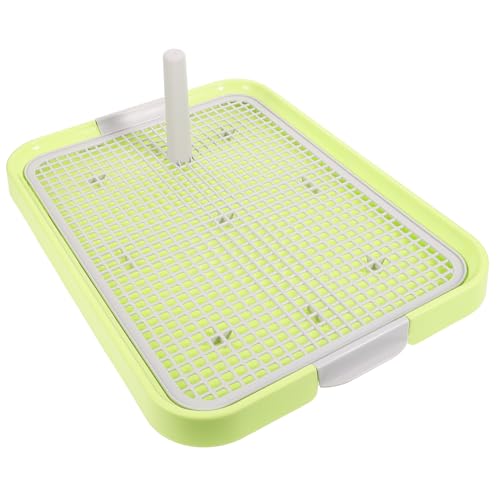 Yardwe Haustiertoilette Welpentoilettenzug Töpfchen Post Pfote Welpen Pads Tabletts Neutralisator PIPI-Pads Für Hunde Unterlage Hunde-PIPI-pad Hundewindeln Tür Plastik Light Green Yardwe Haustiertoilette Welpentoilettenzug Töpfchen Post Pfote Welpen Pads Tabletts Neutralisator PIPI-Pads Für Hunde Unterlage Hunde-PIPI-pad Hundewindeln Tür Plastik Light Green von Yardwe