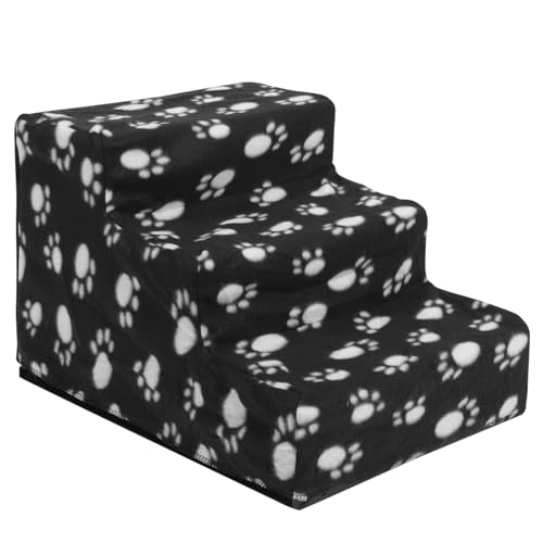 Yardwe Haustiertreppe Für Katzen rutschfeste Stufenrampe Stufig Für Sofas Und Betten Zu Reinigen Tragbar Und Platzsparend von Yardwe