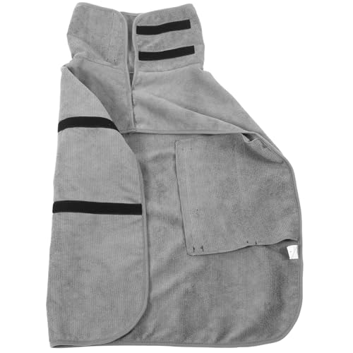 Yardwe Hund Bademantel Duschaufsatz für Hunde Kühlung für Hunde Hundetrockner Flasche wasserspender für Hunde Gel Hundemantel für nach dem Bad Hundehandtücher Welpenmantel Polyester Grey Yardwe Hund Bademantel Duschaufsatz für Hunde Kühlung für Hunde Hundetrockner Flasche wasserspender für Hunde Gel Hundemantel für nach dem Bad Hundehandtücher Welpenmantel Polyester Grey von Yardwe