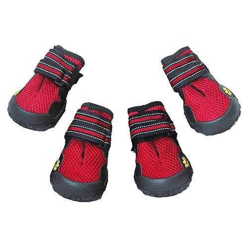 Yardwe Haustier-Hundeschuhe Stiefel für Hunde Hundestiefel Schuhe für Hunde Haustierschuhe Haustier Hund Netzschuhe Yardwe Haustier-Hundeschuhe Stiefel für Hunde Hundestiefel Schuhe für Hunde Haustierschuhe Haustier Hund Netzschuhe von Yardwe