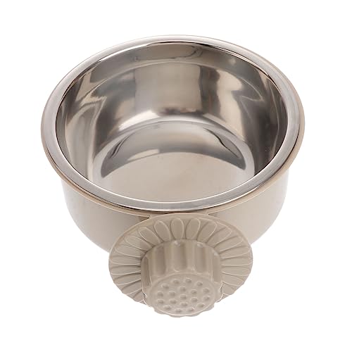 Yardwe Hundefutter pet Supplies Dog Food Bowl Tierfutterstation futtercontainer Große Futterschale hundebox schüssel Hundenäpfe Käfigschalen Haustiernapf Futternapf für Haustiere Grey Yardwe Hundefutter pet Supplies Dog Food Bowl Tierfutterstation futtercontainer Große Futterschale hundebox schüssel Hundenäpfe Käfigschalen Haustiernapf Futternapf für Haustiere Grey von Yardwe