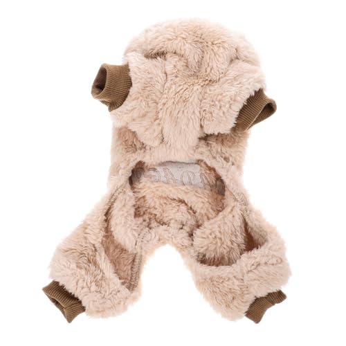 Yardwe Hundekleidung Für Welpen, Haustierkleidung Für Hunde, Winter, Warmer Pullover, Plüsch, Bequeme Haustierkleidung Yardwe Hundekleidung Für Welpen, Haustierkleidung Für Hunde, Winter, Warmer Pullover, Plüsch, Bequeme Haustierkleidung von Yardwe