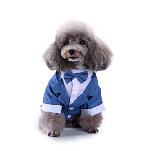 Yardwe Hundekleidung Haustier Hundewesten für mittelgroße Hunde Kragen Hunde-Outfit von Yardwe