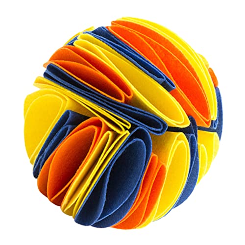 Yardwe Hundeschnüffelball Hunde-Puzzle-Feeder- Wackeln Hundetrainingsspielzeug Raupe Untertasse Haustier Für Hunde Welpe Quietscher Retriever Hund Interaktiv Spiele Filzstoff Yardwe Hundeschnüffelball Hunde-Puzzle-Feeder- Wackeln Hundetrainingsspielzeug Raupe Untertasse Haustier Für Hunde Welpe Quietscher Retriever Hund Interaktiv Spiele Filzstoff von Yardwe