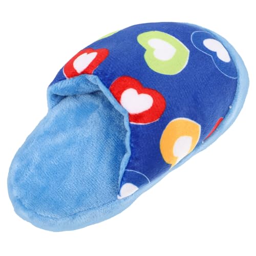 Yardwe Hundespielzeug kleine quietschende Hundebälle Plüsch Welpe Kauer Klicker Pfote Interactive Dog Toys Dog chew Toy Backenzahnspielzeug für den Haushalt Pantoffelförmiges Kauspielzeug Yardwe Hundespielzeug kleine quietschende Hundebälle Plüsch Welpe Kauer Klicker Pfote Interactive Dog Toys Dog chew Toy Backenzahnspielzeug für den Haushalt Pantoffelförmiges Kauspielzeug von Yardwe