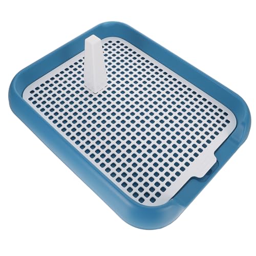 Yardwe Hundetoilette Welpen -toilettentraining Haustiere Klein Hundetrainingstoilette Haustier -innenhunde -Training -Toilette Indoor-welpen-töpfchen Drinnen Hundeinnentoilette Blau Pp von Yardwe