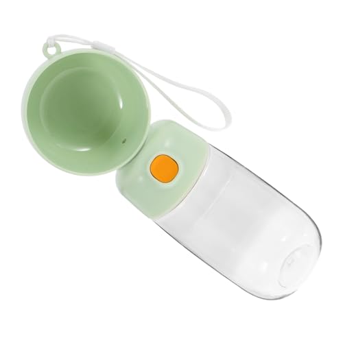 Yardwe Hundewasserflasche mit Integrierter Schüssel Auslaufsicherer Wasserdispenser für Reisen und Outdoor Aktivitäten und Kompakt für Katzen von Yardwe