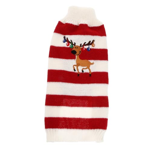 Yardwe Katzenkleidung Hunde-Outfit Hunde-Halloween-Kostüme Abs Weihnachtspullover Kleiner Hundepullover Weihnachtskleidung für Haustiere Welpenkleidung Herbst und Winter Weihnachtstuch Yardwe Katzenkleidung Hunde-Outfit Hunde-Halloween-Kostüme Abs Weihnachtspullover Kleiner Hundepullover Weihnachtskleidung für Haustiere Welpenkleidung Herbst und Winter Weihnachtstuch von Yardwe