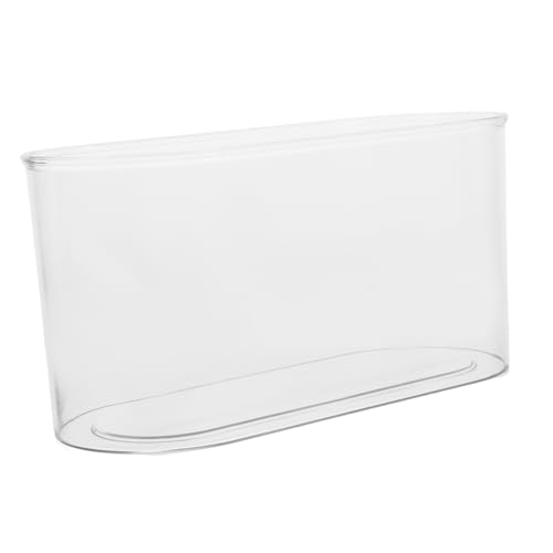 Yardwe Bruchsicheres Acryl-Aquarium Große Vase Desktop-Betta-schüssel Für Büro Heimdekoration von Yardwe