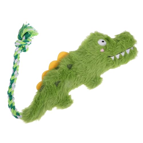Yardwe Interaktives Plüschtier Alligatorform für Quietschendes Kauspielzeug aus Plüsch für Welpen und Große mit Integrierter Quietscherfunktion zur Unterhaltung Yardwe Interaktives Plüschtier Alligatorform für Quietschendes Kauspielzeug aus Plüsch für Welpen und Große mit Integrierter Quietscherfunktion zur Unterhaltung von Yardwe