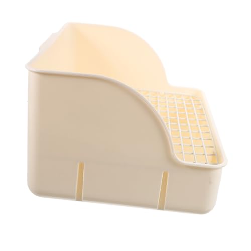 Yardwe Kaninchen Töpfchen Kaninchenstreu Hamster -Toilette Kaninchen-Trainingstöpfchen Hase Tablett drinnen Wurf Katzenklo Krämpfleiste für Käfige Kitzelblätter Kleiner Tier Plastik Weiß Yardwe Kaninchen Töpfchen Kaninchenstreu Hamster -Toilette Kaninchen-Trainingstöpfchen Hase Tablett drinnen Wurf Katzenklo Krämpfleiste für Käfige Kitzelblätter Kleiner Tier Plastik Weiß von Yardwe