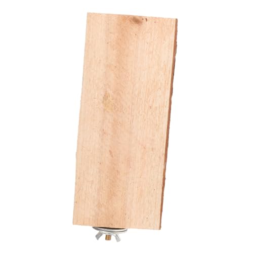 Yardwe Hamster Spielplatz Aus Holz Mit Kletterplattform Und Vogelperch Für Kleine Tiere Wie Hamster Chinchillas Und Vögel Fördert Spiel Und Zahnpflege von Yardwe
