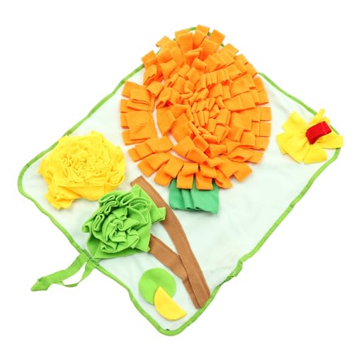 Yardwe Kaninchen-schnüffelpad Schnüffelkissen Für Haustiere Sachen Schnüffeln Puzzle Heu Käfig Spielzeugkorb Für Hunde Kauen Für Hunde Schnüffelmatte Hamster Stall Hasen Stoff von Yardwe