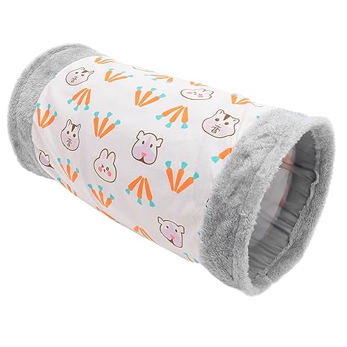 Yardwe Enrichment Toys Bunny Hole Crinkle Tunnel Haustier-schlaftunnel für Kleintiere Bequemes Faltbares Katzenspielzeug Yardwe Enrichment Toys Bunny Hole Crinkle Tunnel Haustier-schlaftunnel für Kleintiere Bequemes Faltbares Katzenspielzeug von Yardwe
