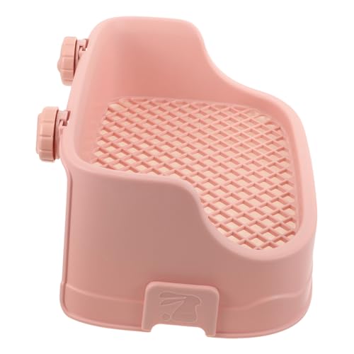 Yardwe Kasten Haustier Töpfchen Kaninchenkäfig Wurf Toiletten-Trainingssitz Hasenkäfig Kleiner Tierstreu Häschen-Trainingstoilette Haustier-Toiletten-Töpfchen-Trainer Plastik Rosa Yardwe Kasten Haustier Töpfchen Kaninchenkäfig Wurf Toiletten-Trainingssitz Hasenkäfig Kleiner Tierstreu Häschen-Trainingstoilette Haustier-Toiletten-Töpfchen-Trainer Plastik Rosa von Yardwe