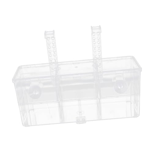 Yardwe Kasten Inkubationsbox Bausatz Skimmernetz Für Aquarien Halter Trennwand Für Aquarien Luftpumpe Für Aquarien Filter Für Aquarien Tropisches Aquarium Futterspender Tank Plastik Weiß von Yardwe
